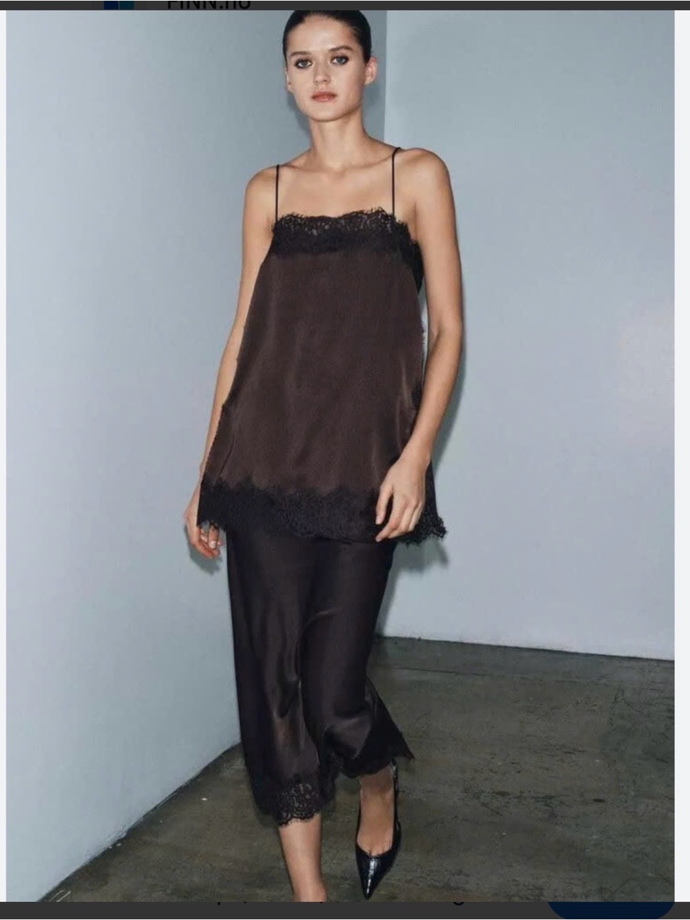 Zara brown top
